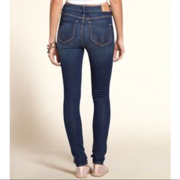 Hollister Denim - Hollister SuperSkinny HighRise Distressed Jegging